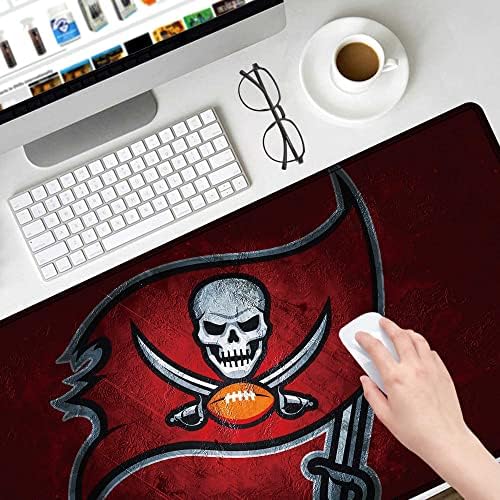 Large Mouse Pad Desk Mat for Home Office, Gaming Mousepad Extended Desk pad - Computer Keyboard Mouse Mat with Non-Slip Base and Stitched Edge Office Desk Organizers and Accessories