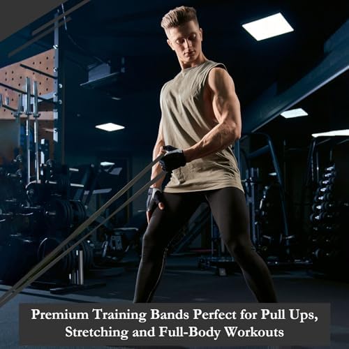 Foilswirl 8 Pcs Resistance Bands for Working Out