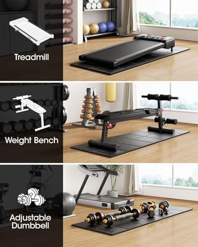 Stepwaver Walking Pad Treadmill Mat for Carpet, 68"x24"x1/3"