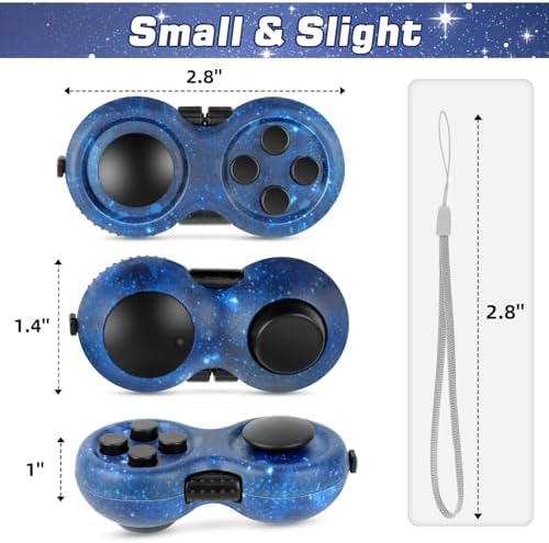 Original Fidget Toy Game, Rubberized Classical Controller