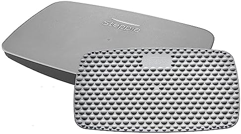 Victor Steppie Balance Board (ST570) and Steppie Soft Top Reflexology Mat (ST590). Pair Together for Full Benefits. Perfect for Standing Desk Users to Relieve Stress of prolonged Standing