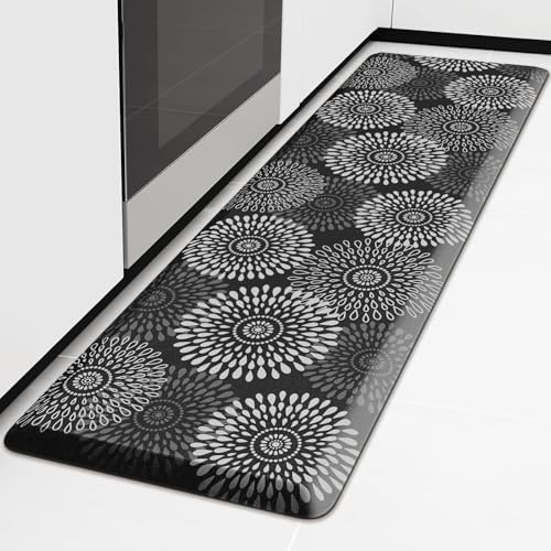Kitchen Mat Water-Resistant Kitchen Rugs Cushioned Anti-Fatigue Floor Mat