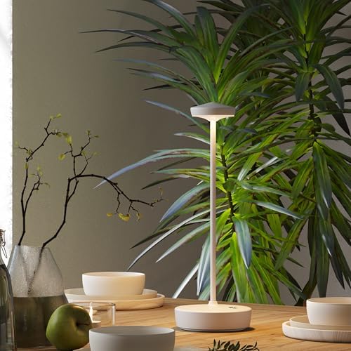 LED Cordless Table Lamp,Rechargeable Battery Lights