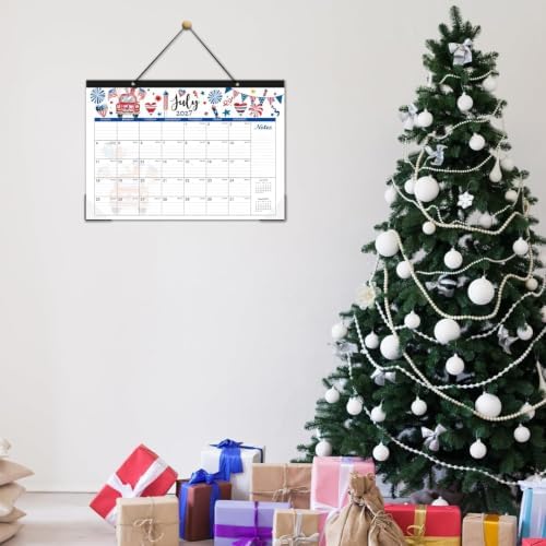 2027 Desk Calendar, Desk/Wall Calendar 2027, 17" x 12"