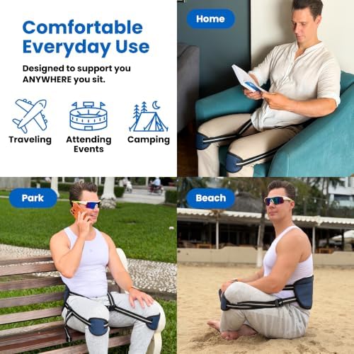 Portable Computer Chair Posture Corrector For Sitting At Desk - Home&Travel