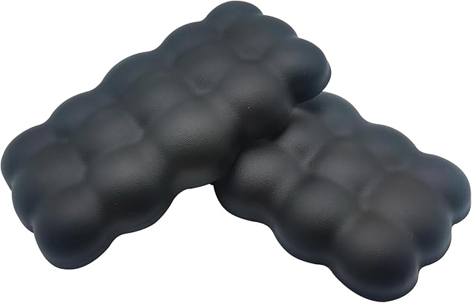 Car Elbow Rest Pad,PU Leather Left Elbow Support,Memory Foam Elbow Rest Pads Removable Car Armrest Cushion,2 Pcs Car Knee Leg Elbow Cushion for Arm Foot Knee Pain Relief (Black)