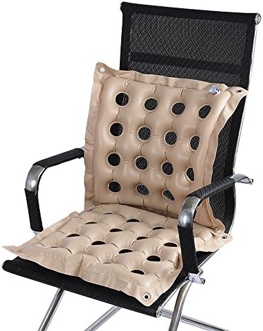 Inflatable Seat Cushion Portable Chair Cushion for Office Wheelchair 2Pack
