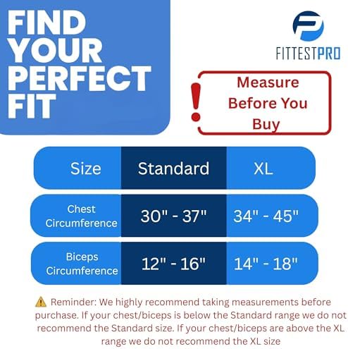 Fittest Pro Shoulder Ice Pack Wrap, HSA or FSA Eligible, Reusable Cold Therapy Wrap for Tendonitis, Swelling, Rotator Cuff, and Recovery