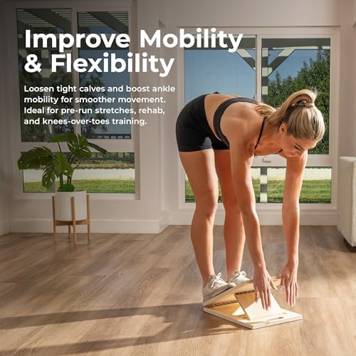 Sunny Health & Fitness Adjustable Calf & Ankle Stretcher