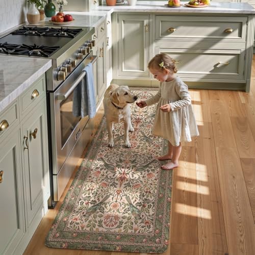 KIMODE Kitchen Mats Anti Fatigue,Cushioned Kitchen Rugs Runner