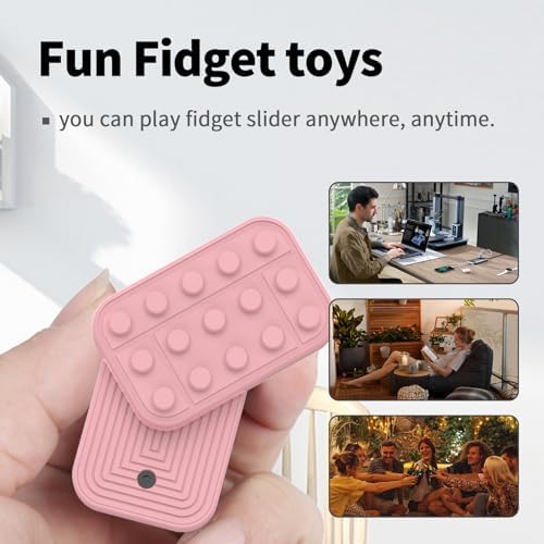 Fidget Toys Adults Metal Fidget Slider Magnetic EDC Haptic Fidget Toys for Adults