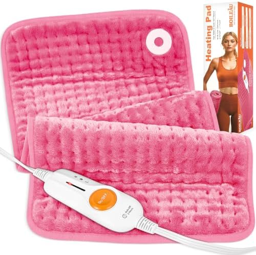 Boileau Electric Heating Pad for Back Pain & Period Cramps Relief, Large XL