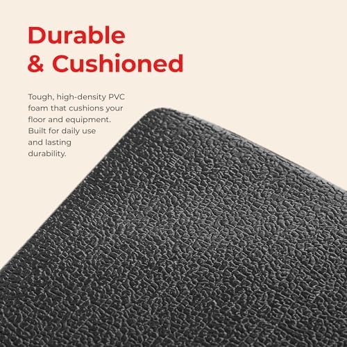 Sunny Health & Fitness Exercise Equipment Mat - Extra Small