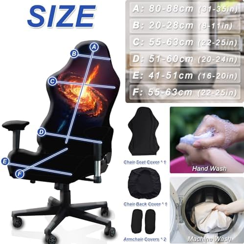 Gaming Chair Covers, 3D Printing Stretch Fit Scratch Resistant