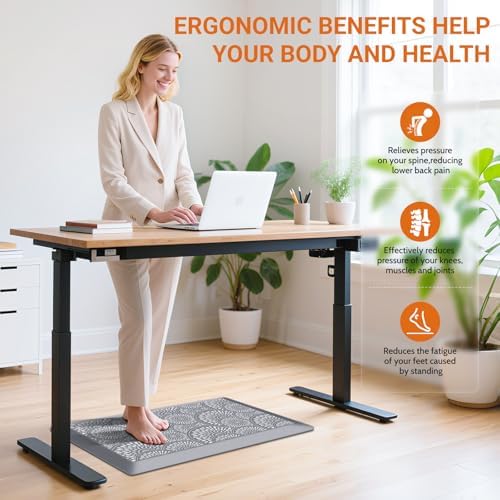 Mattitude 4/5 Inch Kitchen Mat, Waterproof Non-Slip Standing Mats and Rugs