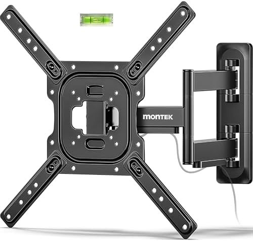 monTEK Full Motion TV Wall Mount Bracket for 23-65 Inch TVs up to 77 lb