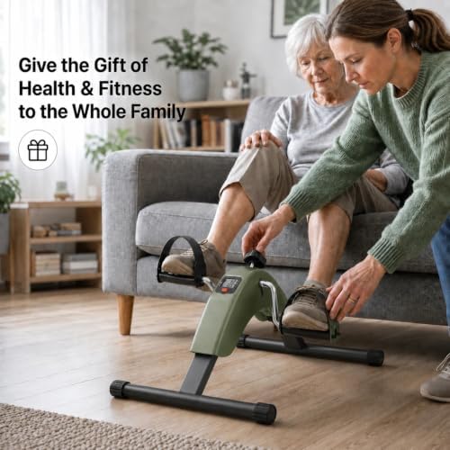 Under Desk Bike Pedal Exerciser for Arms and Legs