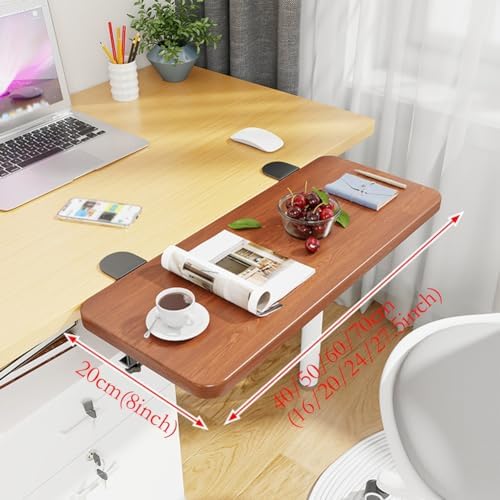 Ergonomic Desk Extender Tray, Foldable Keyboard Drawer & Wrist Rest Shelf, Adjustable Arm Support for Home & Office (50x20cm / 20x8inch) - Enhance Comfort & Productivity