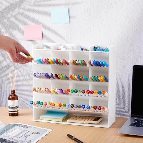 MotiMind Acrylic Pen and marker Organizer for 250 Markers