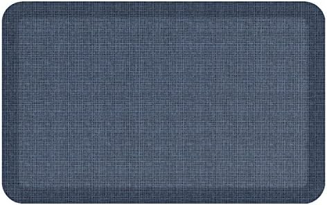 NewLife by GelPro Anti-Fatigue Designer Comfort Kitchen Floor Mat, 20x32”, Tweed High Tide Stain Resistant Surface with 3/4” Thick Ergo-Foam Core for Health and Wellness