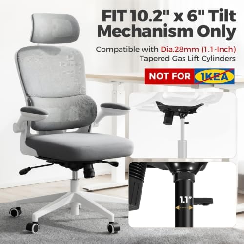 Heavy Duty Dual-Lever Office Chair Tilt Control Mechanism Replacement Parts