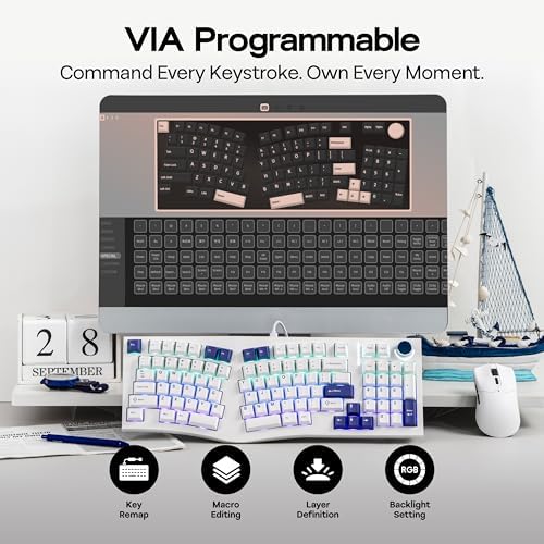 MechLands Feker Alice98 Ergonomic 98 Keys Custom Mechanical Keyboard