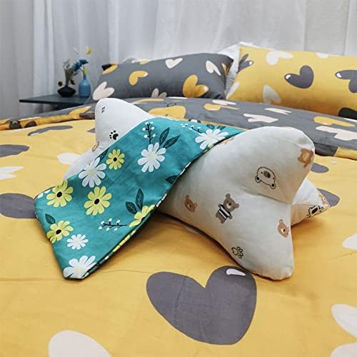 Neck & Cervical Pillows Dog Bone Shaped Travel Neck Pillows With Washable Removable Cover For Car Bus Truck Driving Comfort Head Rest Support Bone Pillows For Neck Chiropractic Pillow ( Size : C )