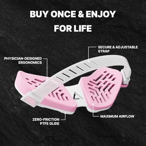 DELTAHUB Carpio G2.0 - Advanced Ergonomic Right-Handed Gaming Wrist Rest for Mouse - Superior Support for Serious Gamers - Anti-Fatigue, Smooth Glide (Large, Right, Pink)