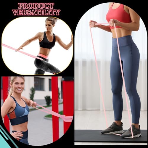 Foilswirl 8 Pcs Resistance Bands for Working Out