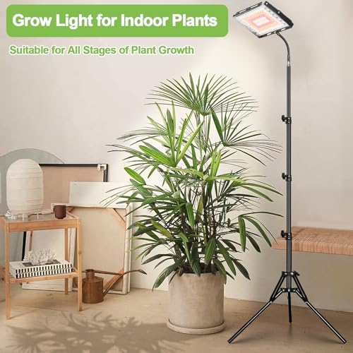 LBW Grow Lights for Indoor Plants, Full Spectrum 96 LEDs Plant Grow Light