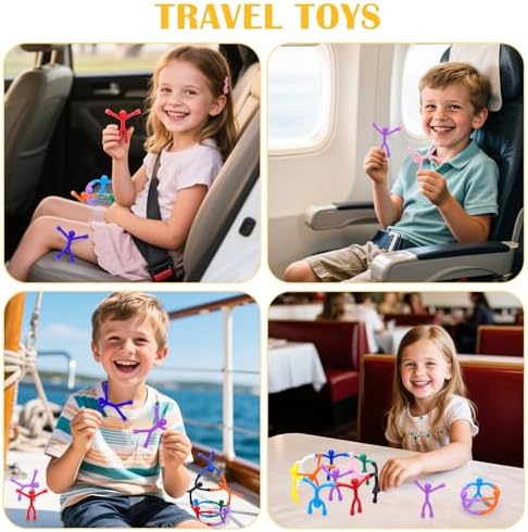 10Pcs Magnetic Travel Toys, Magnets Men for Kids, Cute Magnetic People