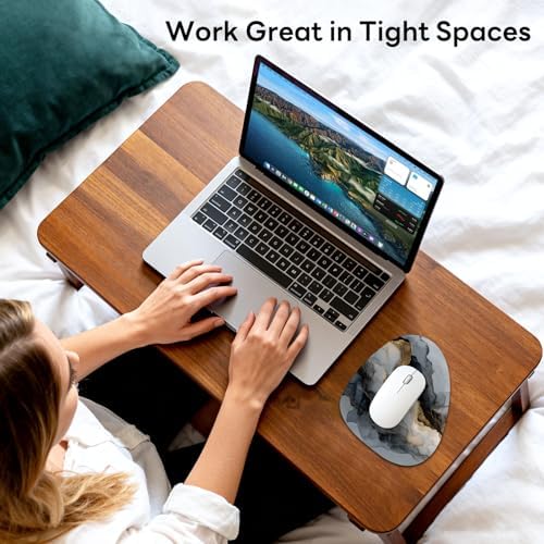 Water Drop Mouse Pad 7.3x8in Non-Slip for Laptop, Big Tree