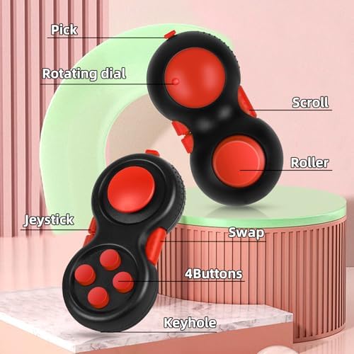 Original Fidget Toy Game, Rubberized Classical Controller