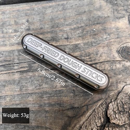 T-Conceal EDC Fidget Slider Spinning Stress Relief Adults ADHD Metal Toys
