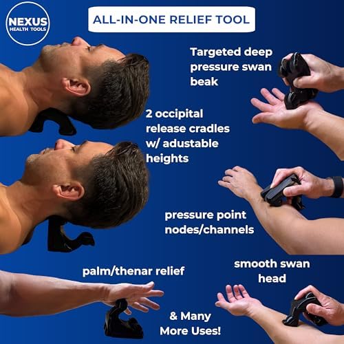 Black Swan Suboccipital Release Tool & Occipital Release Tool for Neck