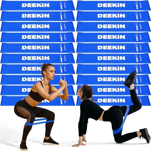 Deekin 20 Pcs Resistance Bands Loop Exercise Bands