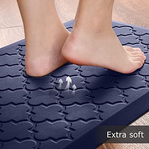 Kitchen Mat 2 PCS Cushioned Anti-Fatigue Floor Mat Standing Mat for Kitchen