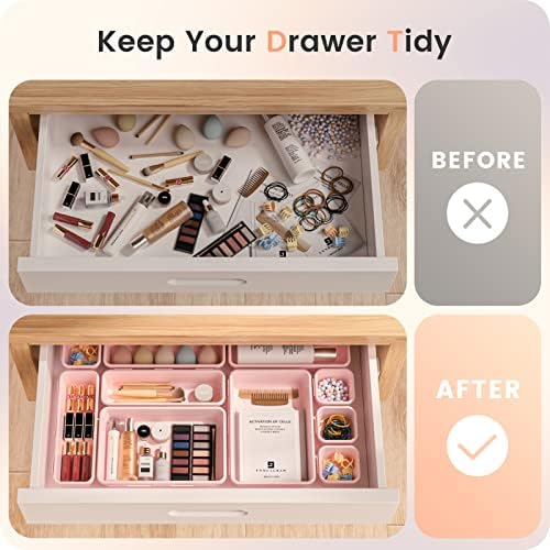 A-LuGei 【𝟓 𝐒𝐈𝐙𝐄 Tool Box Organizer Tray Divider Set Drawer Organizer