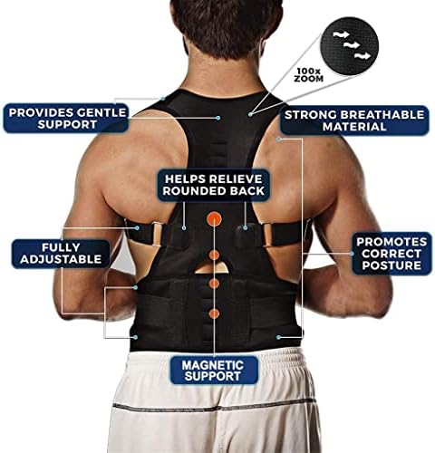 Posture Corrector Brace Supports Belt Shoulder Back Support Belt for Shoulder Posture(D,S Code) (D,L code)