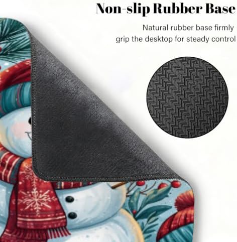 Christmas Large Mouse Pad Non-Slip Rubber Long Gaming Desk Mat