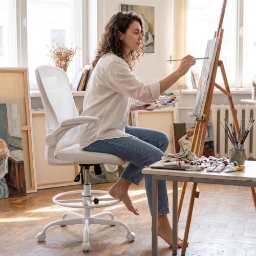 Ergonomic Drafting Chair, Tall Office Chair for Standing Desk