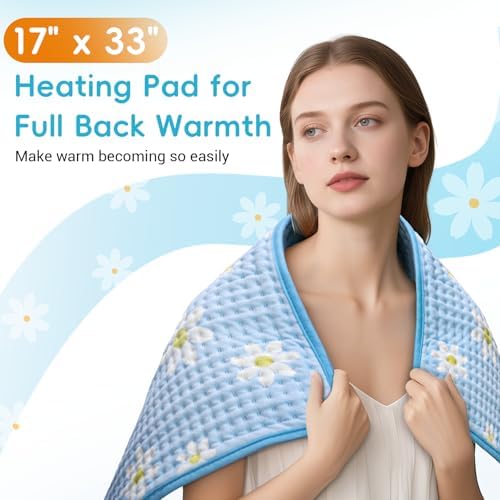 Comfytemp Extra Large Heating Pad for Back Period, 33''x 17'' FSA Eligible