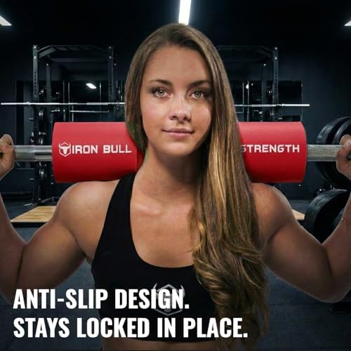 Advanced Squat Pad - Barbell Pad for Hip Thrusts, Squats & Lunges - Neck & Shoulder Squat Bar Pad Cushion Support Foam for Extra Comfort