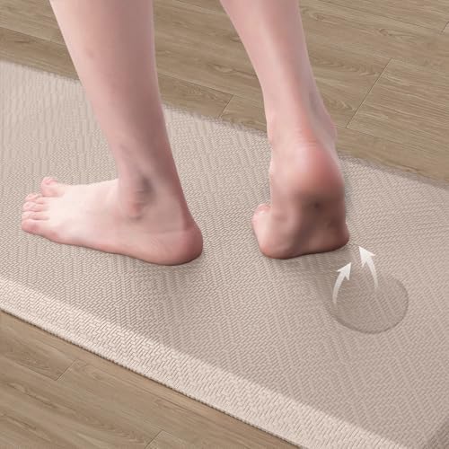 Anti-Fatigue Kitchen Mats for Floor Standing and Comfort Desk Mats 17"x39"