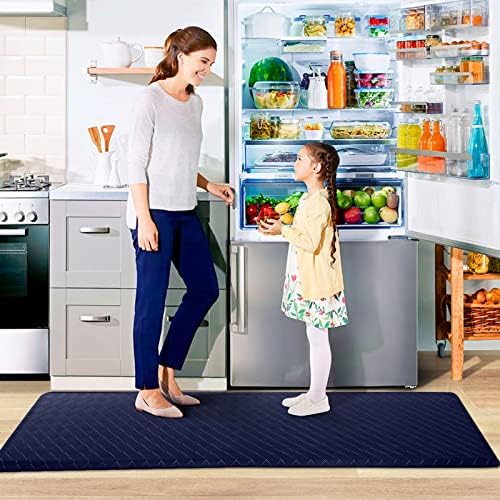 HappyTrends Kitchen Mats for Floor Cushioned Anti-Fatigue Kitchen Rugs