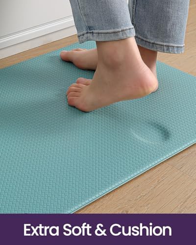 DEXI Kitchen Floor Mats Cushioned Anti Fatigue, 23x71 Standing Runner Rug