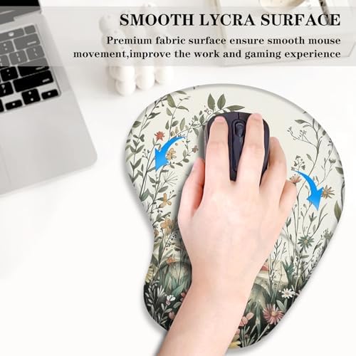 Cute Cat Mouse Pad with Wrist Support+Cup Mat