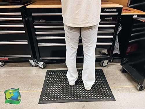 Envelor 4 Pack Anti Fatigue Bar Mat, Kitchen Floor Door Mat, 24 x 36 in