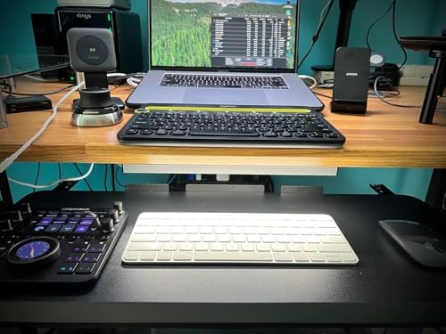 ASOKO 12 Inch Under Counter LED Lights Dimmable 5000K Plug in Desk 2Pack