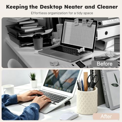 Pen Holder, Silicone Pencil Holder for Desk Organizer & Accessories